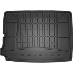 PEUGEOT 5008 II 2017 → 2024 Guminis bagažinės kilimėlis aukštais borteliais ProLine 3D