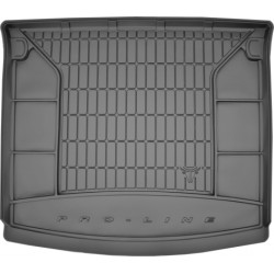 VOLKSWAGEN CADDY IV 2K LIFE 5OS 2015 → Guminis bagažinės kilimėlis aukštais borteliais ProLine 3D