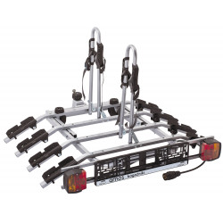 Dviračių laikiklis Amos Tytan Plus 4 ant kablio vežti keturis dviračius