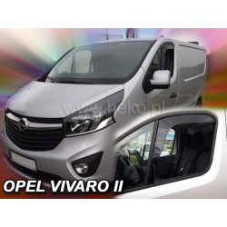 OPEL VIVARO II 2014 → 2019 Langų vėjo deflektoriai priekinėms durims