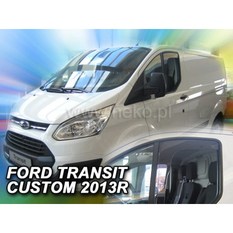 FORD TRANSIT CUSTOM 2012 → 2023 Langų vėjo deflektoriai priekinėms durims