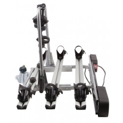 Dviračių laikiklis Amos TYTAN GIRO 3 ant kablio vežti trys dviračius