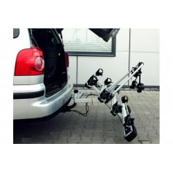 Dviračių laikiklis Amos TYTAN GIRO 3 ant kablio vežti trys dviračius