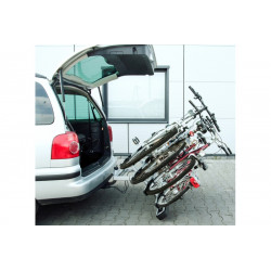 Dviračių laikiklis Amos TYTAN GIRO 3 ant kablio vežti trys dviračius