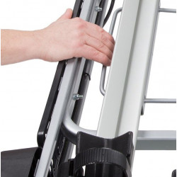 Dviračių laikiklis Amos TYTAN GIRO 3 ant kablio vežti trys dviračius