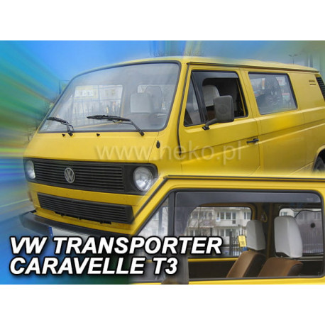 VOLKSWAGEN T3 CARAVELLE / TRANSPORTER  2 durų  1979 → 1990 Langų vėjo deflektoriai priekinėms durims