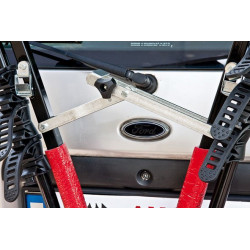 Dviračių laikiklis ant kablio 3 dviračius AMOS