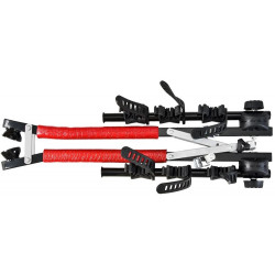 Dviračių laikiklis ant kablio vežti 3 dviračius su AMOS švieslente