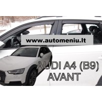 AUDI A4 (B9) 5 durų 2016 → (+OT) AVANT/ALLROAD Langų vėjo deflektoriai keturioms durims