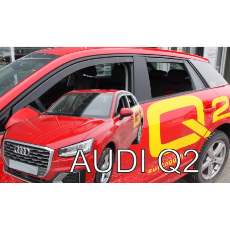 AUDI Q2 5 durų 2016 → 2023 Langų vėjo deflektoriai keturioms durims