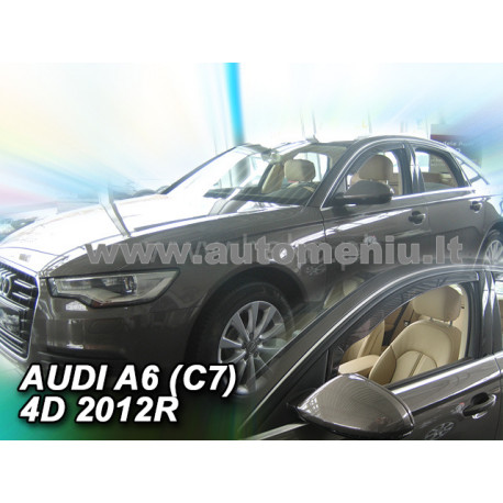 AUDI A6 (C7) 2011 → 2018 (+OT) Sedanas Langų vėjo deflektoriai keturioms durims