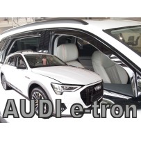 AUDI E - TRON 5d 2018 → 2022 Langų vėjo deflektoriai keturioms durims