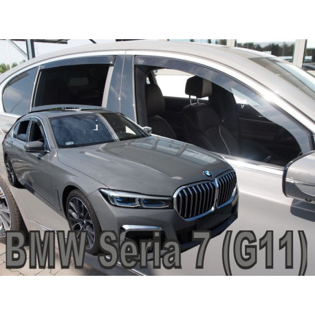 BMW 7 G11 4D 2015 → 2022 Langų vėjo deflektoriai keturioms durims