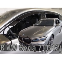 BMW 7 G12 4D 2015 → 2022 Langų vėjo deflektoriai keturioms durims