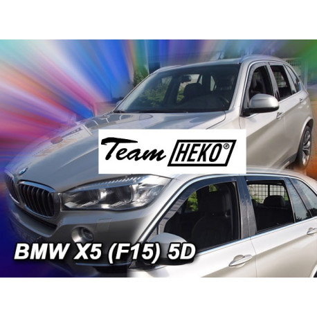 BMW X5 F15 5 durų 2013 → 2018 (+OT) Langų vėjo deflektoriai keturioms durims