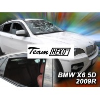 BMW X6 E71 5durų 2007 → 2014 +OT Langų vėjo deflektoriai keturioms durims