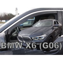 BMW X6 G06 5 durų 2019 → Langų vėjo deflektoriai priekinėms durims