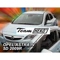 OPEL ASTRA IV J 4 /5 durų 2009 → 2015 Langų vėjo deflektoriai priekinėms durims