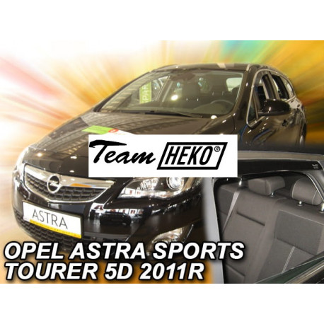 OPEL ASTRA SPORTS TOURER IV 5 durų 2009 → 2015 (+OT) Karavanas Langų vėjo deflektoriai keturioms durims