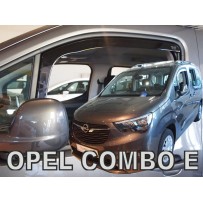 OPEL COMBO E 4/5D 2018 → Langų vėjo deflektoriai priekinėms durims