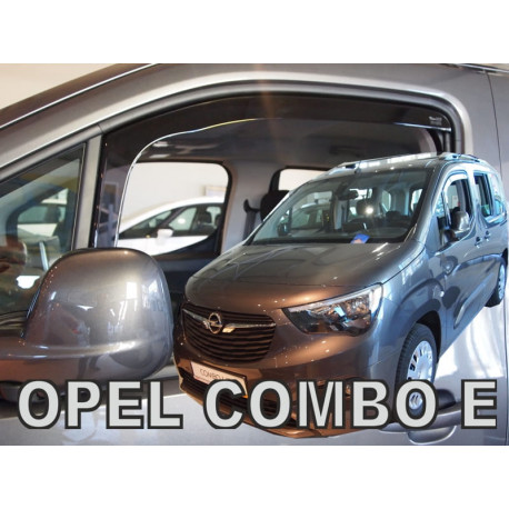 OPEL COMBO E 4/5D 2018 → Langų vėjo deflektoriai priekinėms durims