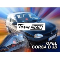 OPEL CORSA B 3 durų 1993 → 2001 Langų vėjo deflektoriai priekinėms durims