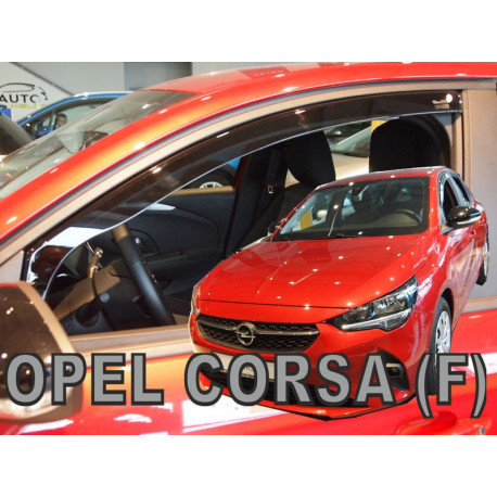 OPEL CORSA F 5d 2019 → Langų vėjo deflektoriai priekinėms durims