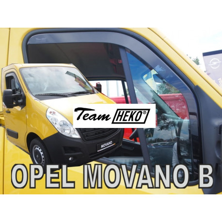 OPEL MOVANO B 2010 → LONG Langų vėjo deflektoriai priekinėms durims