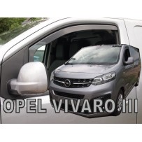 OPEL VIVARO III 2019 → Langų vėjo deflektoriai priekinėms durims