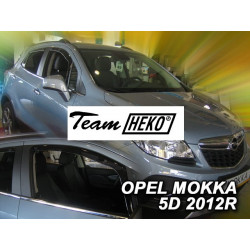 OPEL MOKKA 5 durų 2012 → 2019 Langų vėjo deflektoriai priekinėms durims