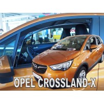 OPEL CROSSLAND X 2017 → Langų vėjo deflektoriai priekinėms durims