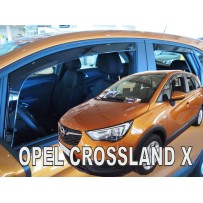 OPEL CROSSLAND X 2017 → (+OT) Langų vėjo deflektoriai keturioms durims