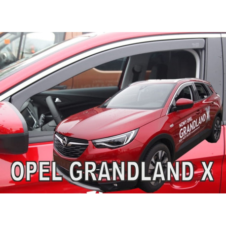 OPEL GRANDLAND X 2017 → Langų vėjo deflektoriai priekinėms durims