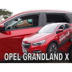 OPEL GRANDLAND X 2017 → (+OT) Langų vėjo deflektoriai keturioms durims