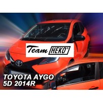 TOYOTA AYGO II 5 durų 2014 → 2021 Langų vėjo deflektoriai priekinėms durims