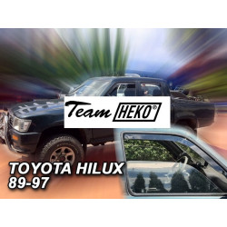 TOYOTA HILUX 4 durų N13 1989 → 1997 / 4 RUNNER Langų vėjo deflektoriai priekinėms durims