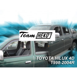 TOYOTA HILUX 4 durų 1998 → 2005 (MK5) Langų vėjo deflektoriai priekinėms durims