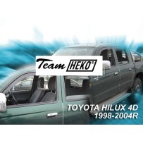TOYOTA HILUX 4 durų 1998 → 2005 (MK5) Langų vėjo deflektoriai priekinėms durims