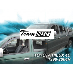 TOYOTA HILUX 4 durų 1998 → 2005 (MK5) (+OT) Langų vėjo deflektoriai keturioms durims