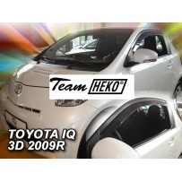 TOYOTA IQ 3 durų 2008 → 2015 Langų vėjo deflektoriai priekinėms durims