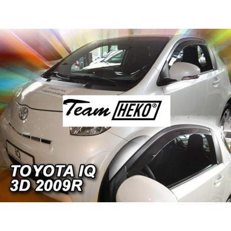 TOYOTA IQ 3 durų 2008 → 2015 Langų vėjo deflektoriai priekinėms durims