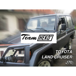 TOYOTA LAND CRUISER J70 3 durų 1984 → 1990 Langų vėjo deflektoriai priekinėms durims