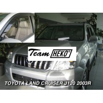 TOYOTA LAND CRUISER J 120 3d / 5 durų 2003 → 2009 Langų vėjo deflektoriai priekinėms durims