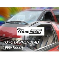 TOYOTA PREVIA 1990 → 1999 (OR) klijuojami Langų vėjo deflektoriai priekinėms durims