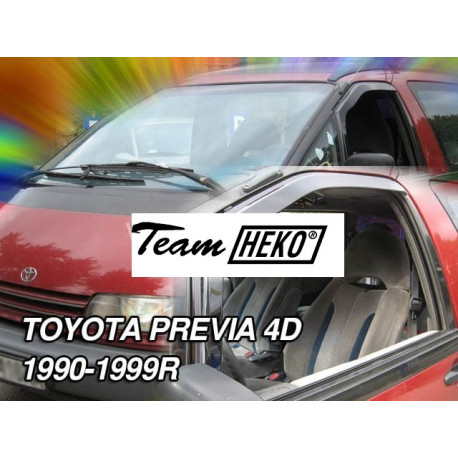 TOYOTA PREVIA 1990 → 1999 (OR) klijuojami Langų vėjo deflektoriai priekinėms durims