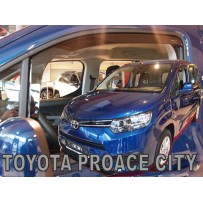 TOYOTA PROACE CITY 3 durų 2019 → Langų vėjo deflektoriai priekinėms durims