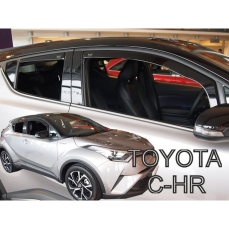 TOYOTA C-HR 2016 → 2023 Langų vėjo deflektoriai keturioms durims