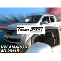 VOLKSWAGEN AMAROK 4 durų 2009 → Langų vėjo deflektoriai priekinėms durims