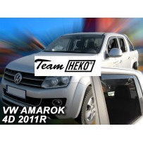 VOLKSWAGEN AMAROK 4 durų 2009 → (+OT) Langų vėjo deflektoriai keturioms durims