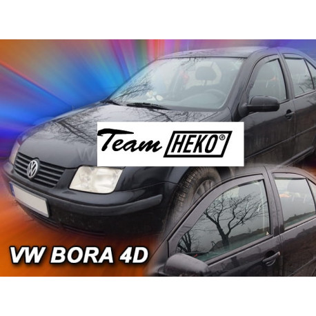 VOLKSWAGEN BORA 4 durų  1998 →  2005 (+OT) Sedanas Langų vėjo deflektoriai keturioms durims